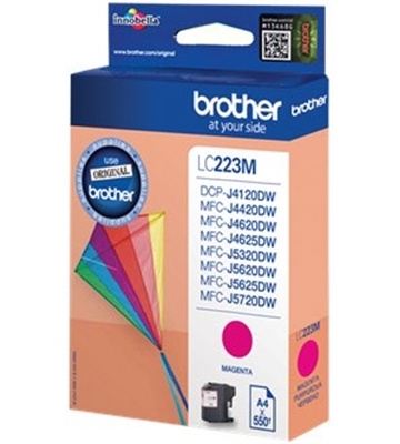 Brother LC 223 M Tintenpatrone (550 S.) (magenta)