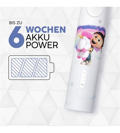 happybrush ECO VIBE KIDS Agnes + 3 Refills