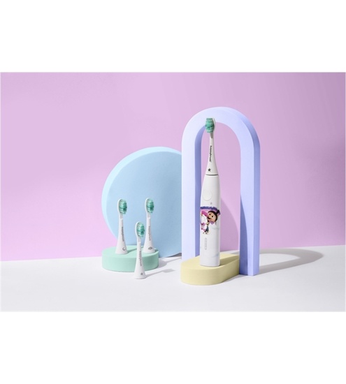 happybrush ECO VIBE KIDS Agnes + 3 Refills