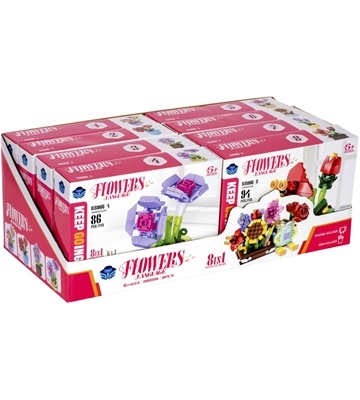 ak trade Flowers Building Set 1