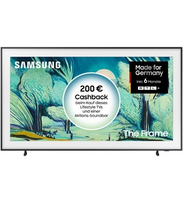 Samsung GQ55LS03FAU The Frame (2025) (schwarz) - B-Ware