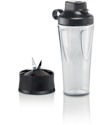 Bosch MMZBTK1B To Go Flasche (transparent schwar)