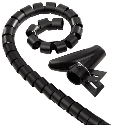 Hama Kabelbündel Easy Cover 20mm 2,5m (schwarz)