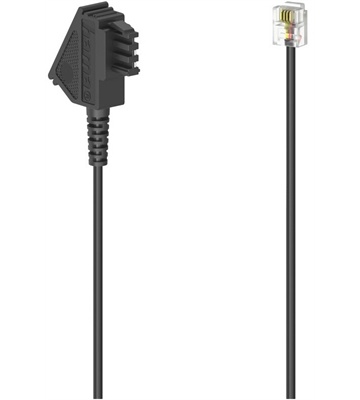 Hama TAE-F-St.>Modular-St. 6p4c (10m) (schwarz)