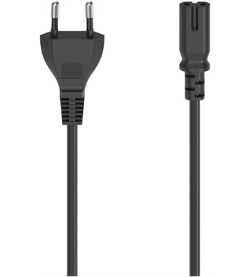 Hama Netzkabel (1,5m) (schwarz)