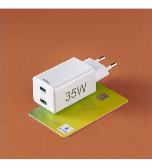 Hama Mini-Schnellladegerät USB-C (35W)