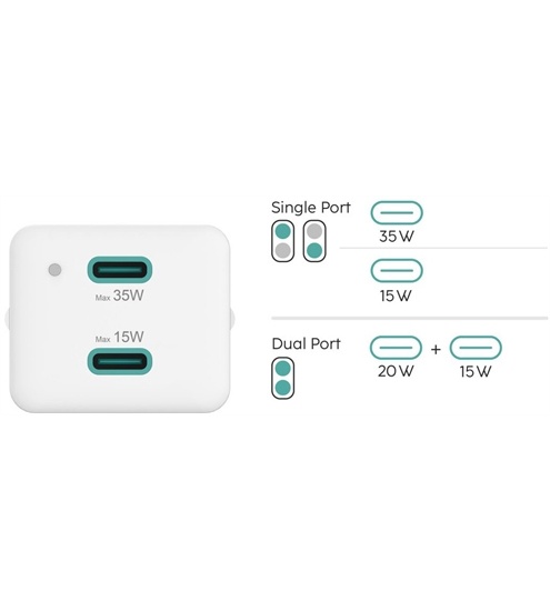 Hama Mini-Schnellladegerät USB-C (35W)