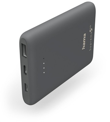 Hama Power Pack Supreme 5HD (5.000mAh) (grau)