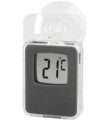 Hama Fensterthermometer (grau)