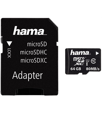 Hama microSDXC (64GB) Class 10