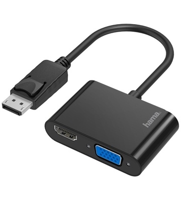 Hama Video-Adapter 2in1 (schwarz)