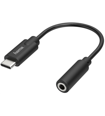 Hama Stereo-Audio-Adapter (schwarz)
