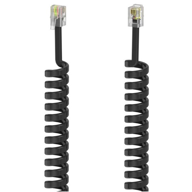 Hama Hörerkabel M.-Stecker 4p4c (1,5m)
