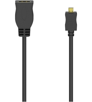 Hama HDMI-Kabeladapter (schwarz)