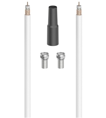 Hama SAT-Anschluss-Kit 100dB (10m)
