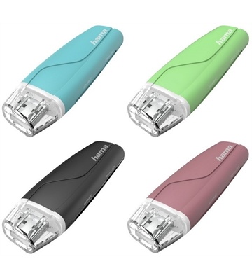 Hama USB-2.0-Kartenleser 24er Display (grün/rosa/schwarz/)