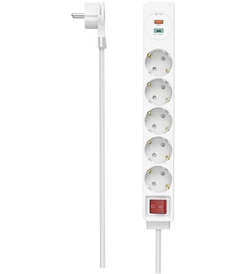 Hama Steckdosenleiste 5-fach (1,4m)