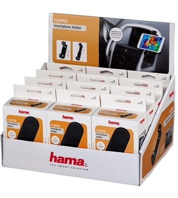 Hama Smartphone-Halter Flipper (12 Stk.) (schwarz)