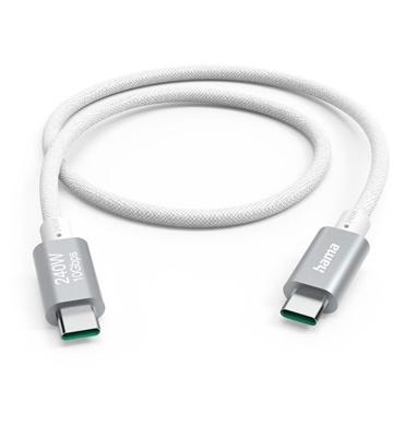 Hama USB-C-Kabel Full Featured (1,5m) (weiss)