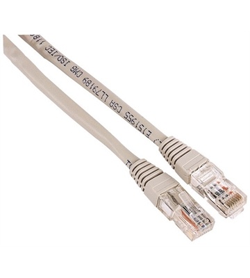 Hama CAT-5e-Netzwerkkabel (5m) (grau)