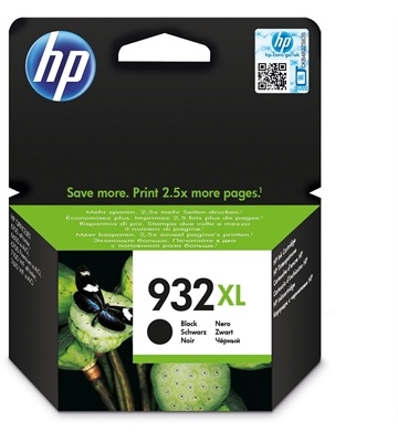 HP Nr. 932 XL Tintenpatrone (1.000 S.) (schwarz)