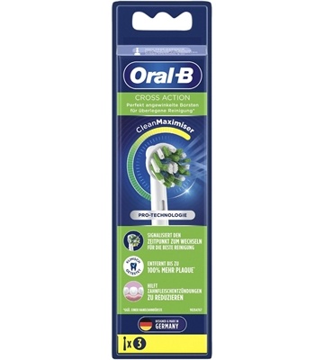 Oral-B EB CrossAction CleanMaximizer (3er) (weiß)