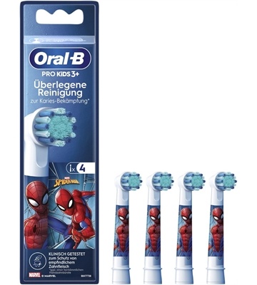 Oral-B Aufsteckbürsten Spiderman (4 Stk.)
