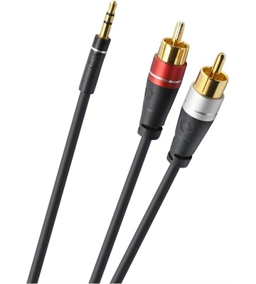 Oehlbach Select Audio Jack RCA Link (1m)