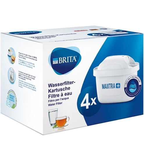 BRITA Wasserfilter-Kartuschen MAXTRA+ 4x