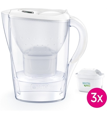 BRITA Starterpaket Marella (inkl. 3 MX) (weiss)