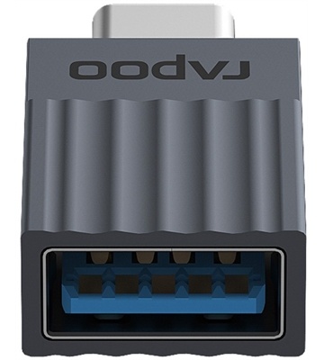Rapoo USB-C>USB-A Adapter (grau)