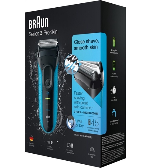 Braun 3010s Series 3 ProSkin W&D