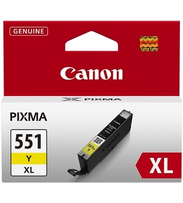 Canon CLI-551 Y XL Tintenpatrone 11ml (gelb)