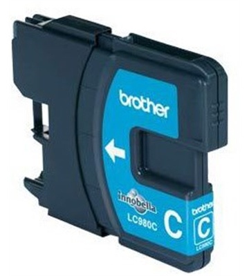 Brother LC-980 C Tintenpatrone (260 S.) (cyan)