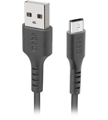 sbs USB 2.0 > Micro-USB Kabel (1m) (schwarz)