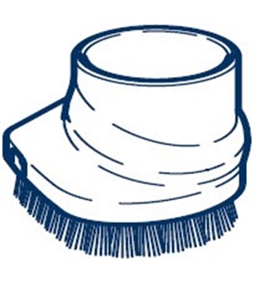 Sebo Staubpinsel m.Naturhaar (grauschwarz)