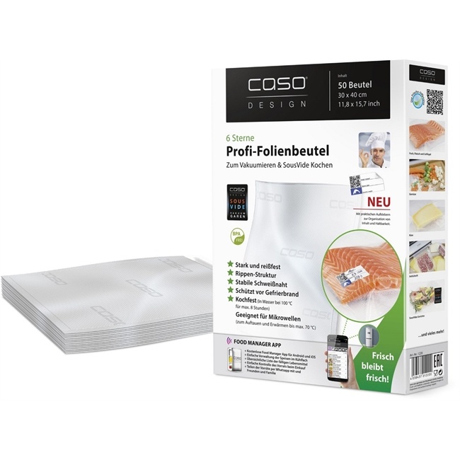 Caso Folienbeutel 30x40 - 50Stk.
